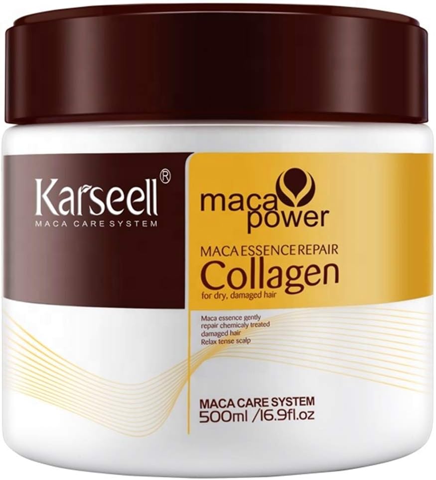 Karseell Collagen Hair Treatment Deep Repair & Hydration for Dry, Damaged Hair! 💆‍♀️💖 500ml