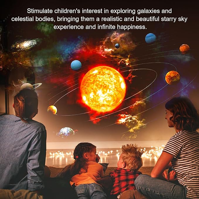 Planetarium Projector 12 Films HD Globe Galaxy Projector Night Lights   🌌💫